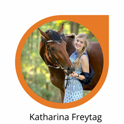 Katharina Freytag mit Pferd