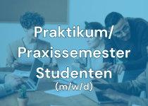 Praktikum/ Praxissemester Studenten 