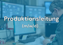 Produktionsleitung Stellenanzeige